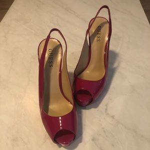 Hot Pink Guess Heels